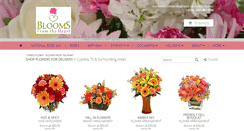 Desktop Screenshot of bloomsfromtheheartcypress.com